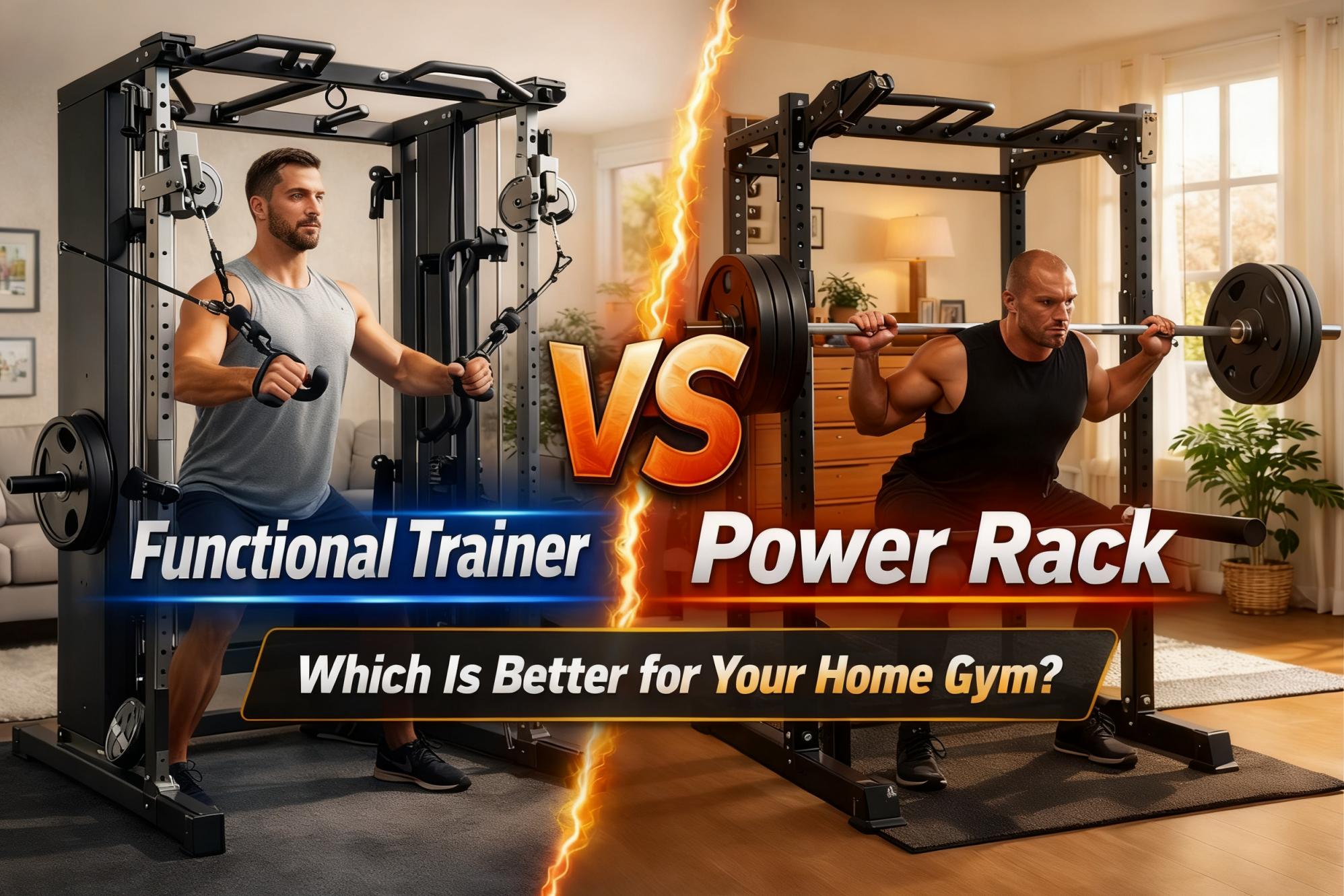 Functional Trainer vs Power Rack Which is Better for Your Home Gym