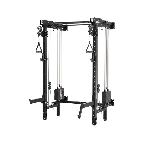 Major Fitness F35 All-In-One Home Gym Wall-Mount Folding Power Rack