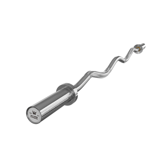 Major Fitness 4ft Olympic EZ Curl Barbell