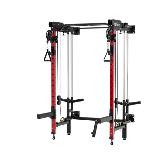 Major Fitness F35 All-In-One Home Gym Wall-Mount Folding Power Rack
