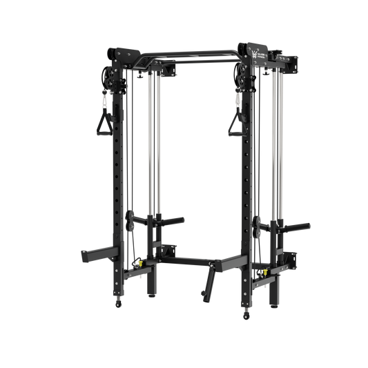 Major Fitness F35 All-In-One Home Gym Wall-Mount Folding Power Rack