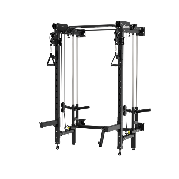 Major Fitness F35 All-In-One Home Gym Wall-Mount Folding Power Rack