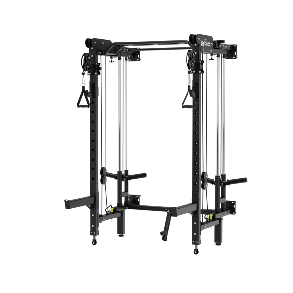 Major Fitness F35 All-In-One Home Gym Wall-Mount Folding Power Rack